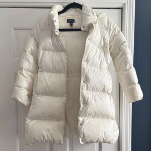 Ralph Lauren Girls' Quilted Long Jacket